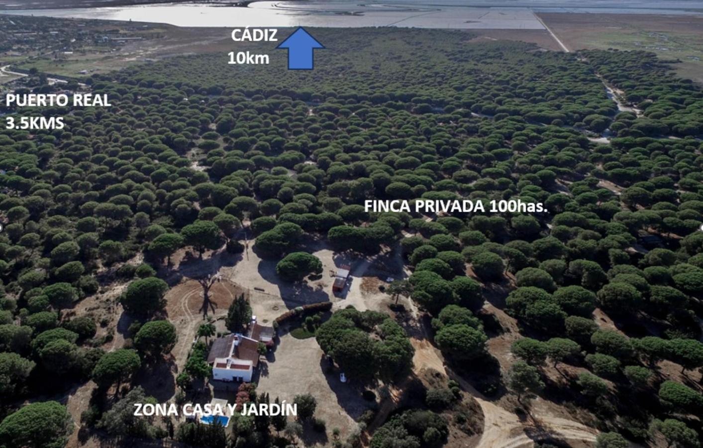 Casa Rural Con Piscina Cerca Cadiz Y Playas Dış mekan fotoğraf